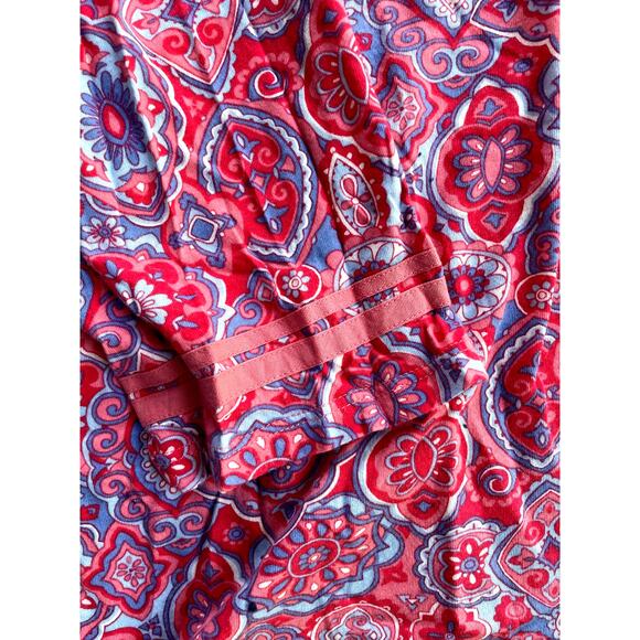 TALBOTS PLUS, SIZE 2X, PINK PAISLEY 3/4 SLEEVE TUNIC - Picture 5 of 6